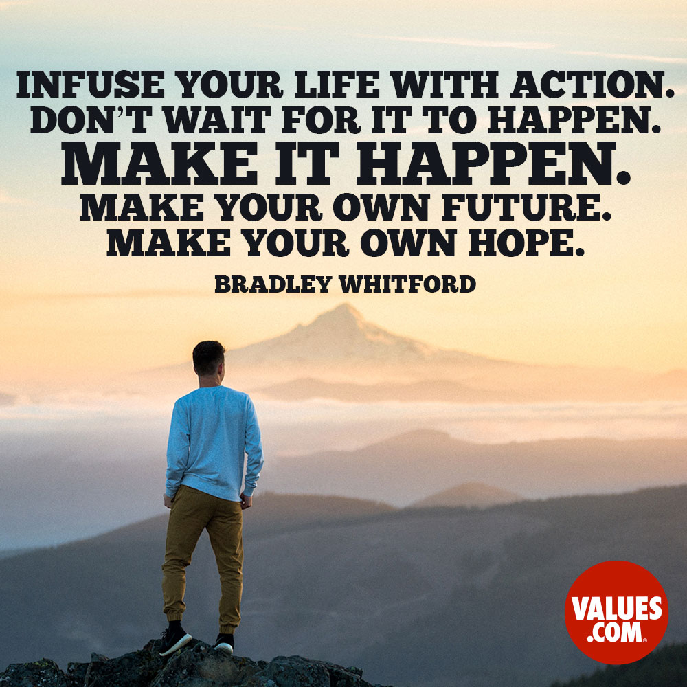 Make your happen. Make is happen. Create your own Future. Make your own Future.