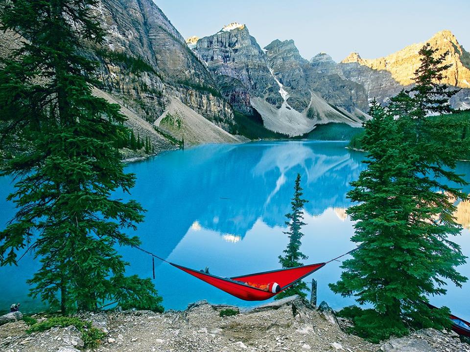 Rocky Mountain peaks, turquoise glacial lakes, a picture-perfect mountain town