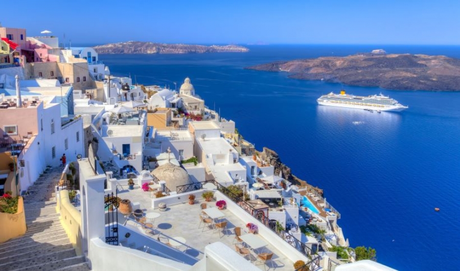 Santorini – also known as Thera in Greek – is the island immortalized by poets and painters