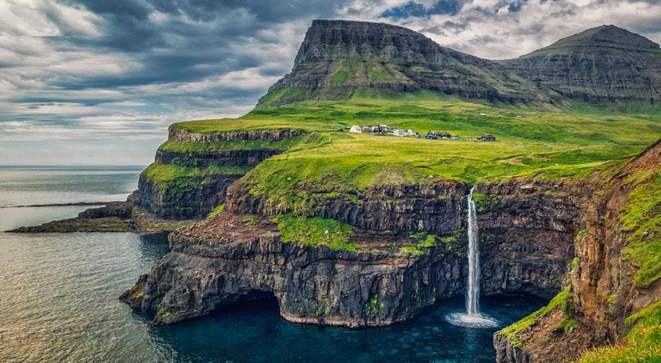 Faroe Island Situated in the heart of the Gulf Stream in the North Atlantic